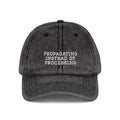 Propagating instead of processing cap