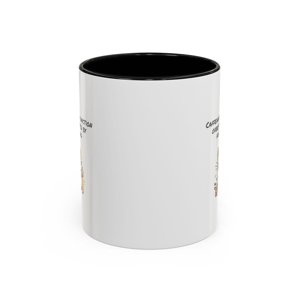 Caffeinated to function, stimulated by functioning Coffee Mug