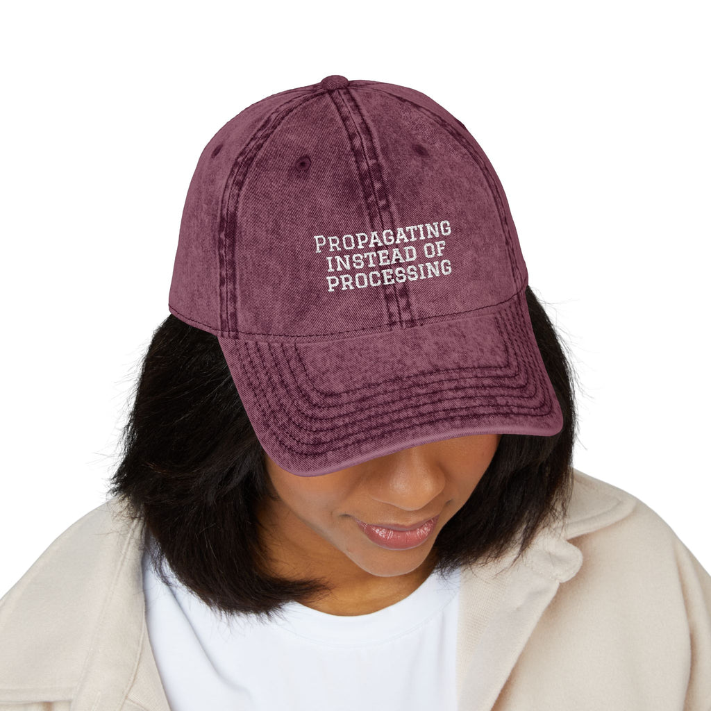 Propagating instead of processing cap